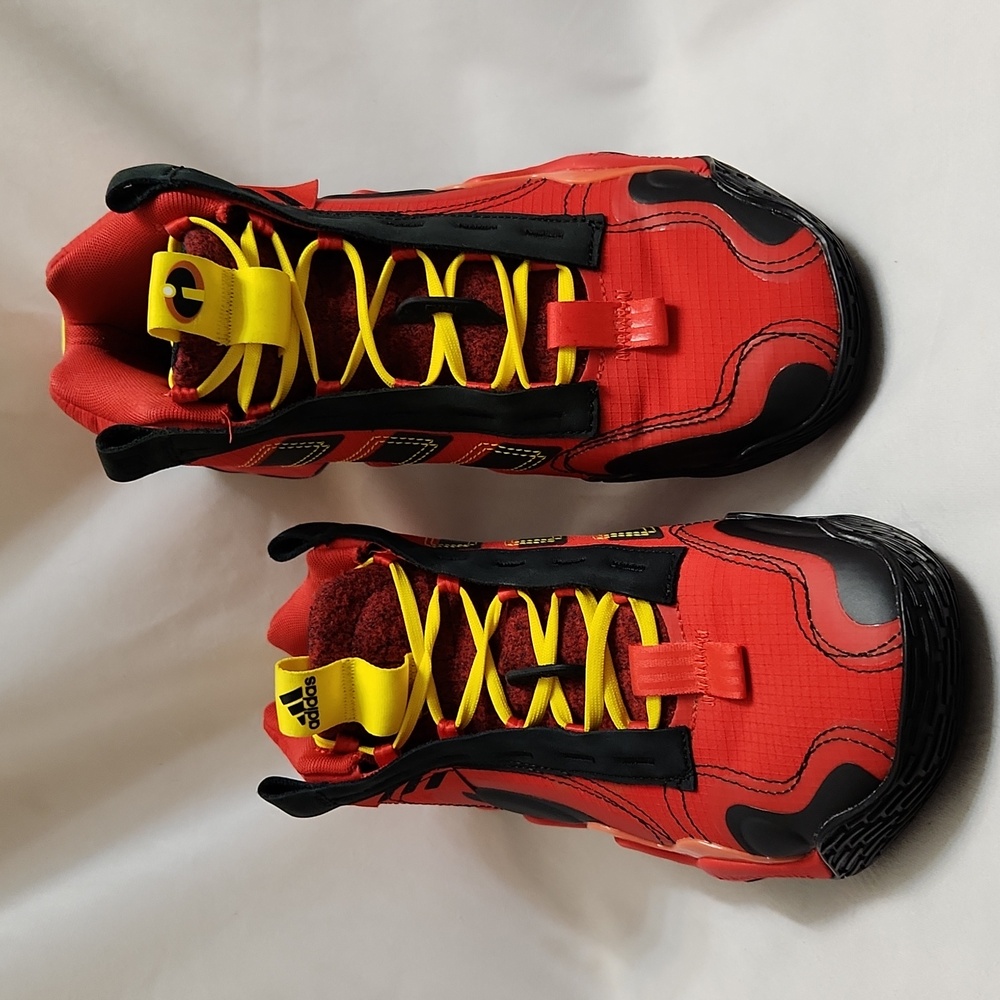 Adidas Exhibit B Candace Parker Red Black Basketball Sneakers (W Size 10)